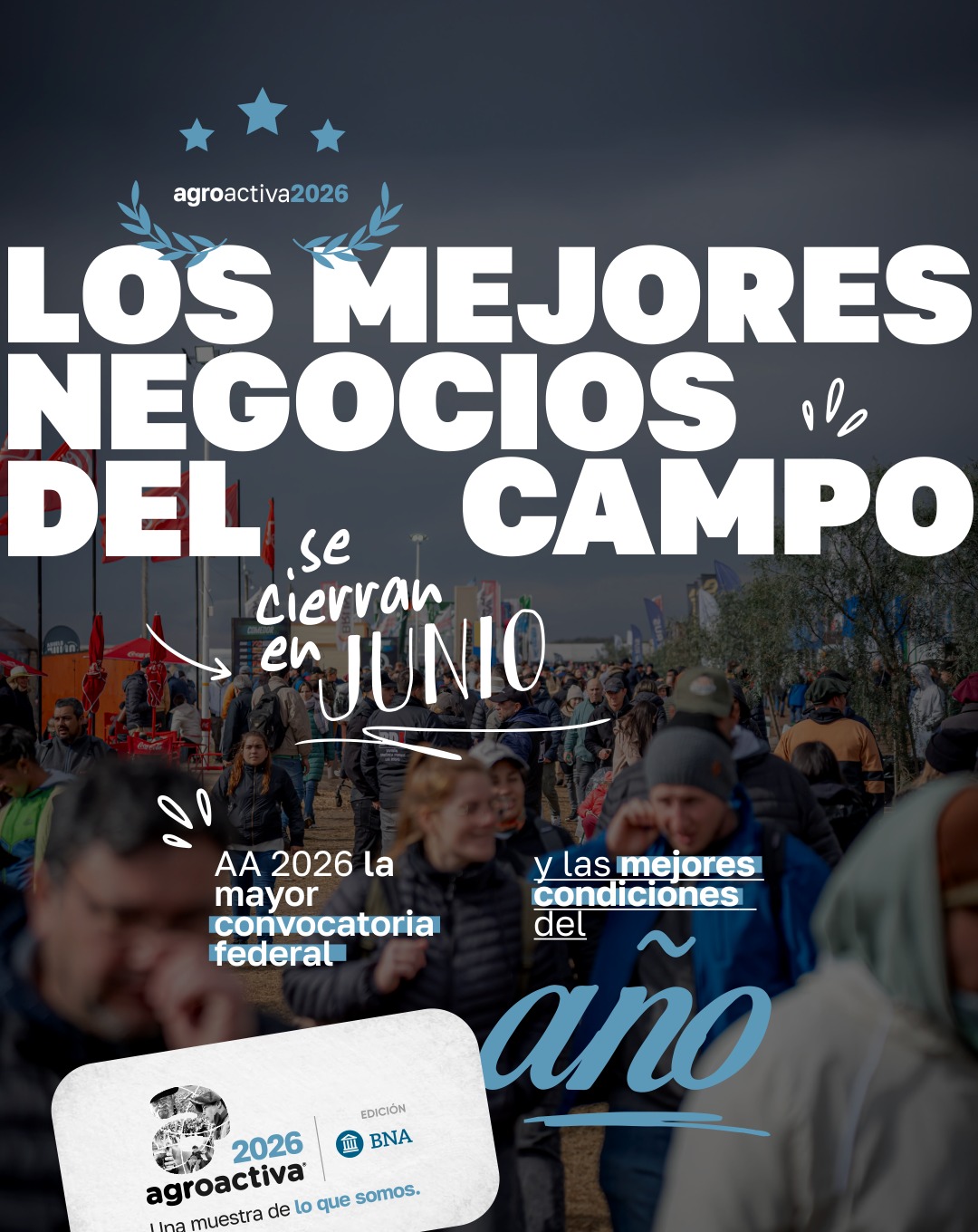 Los mejores negocios del campo se cierran en junio